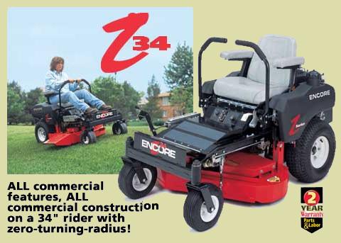 Encore Mowers Z 34